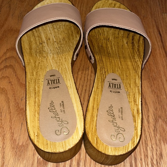 Seychelles Marine Layer Clog Sandal in Vachetta - Picture 5 of 12